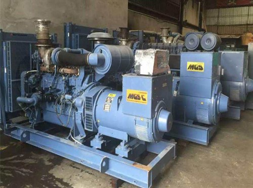 乐业柴油发电机如何测试电流大小？